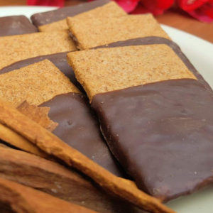 Biscoito de Linhaça Sabor Mel com Chocolate